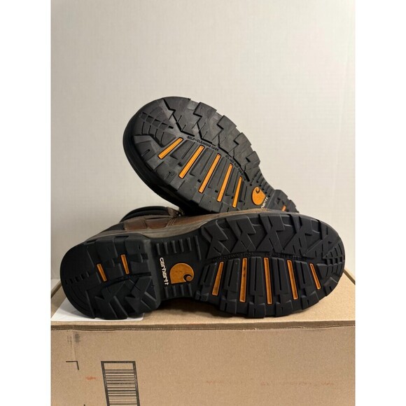 .10182 Carhartt Brown Boots-US 10.5 Mens - Picture 4 of 5